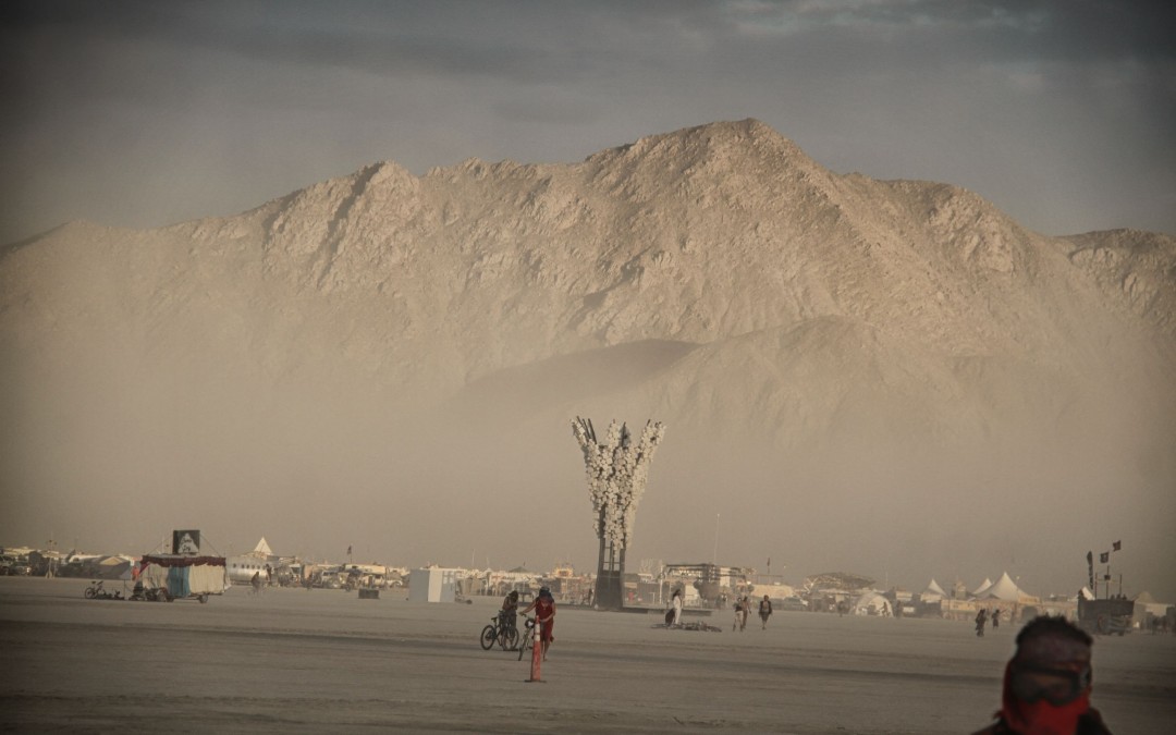 The Playa in the late afternoon