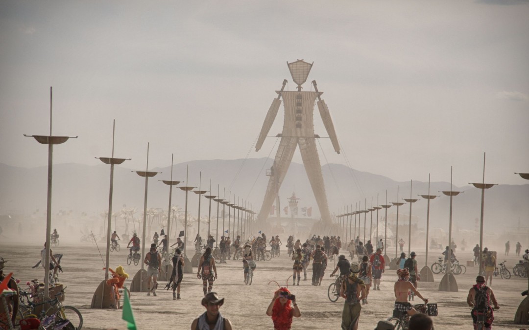A Man on the Playa